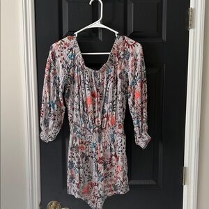 Free People Floral Jumpsuit - Multicolor